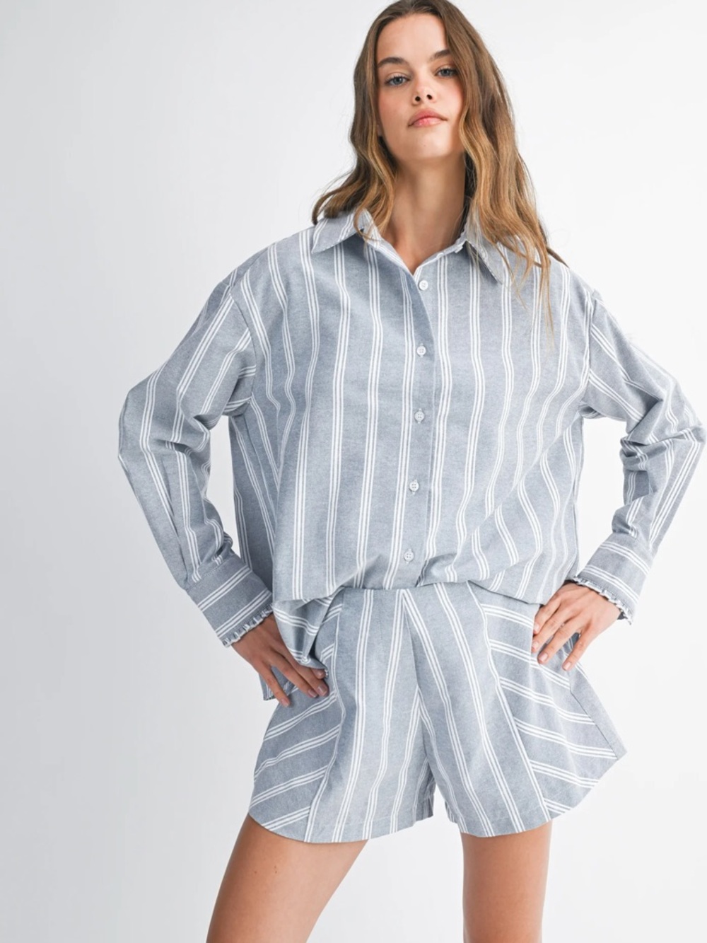 Mable Button Down Top